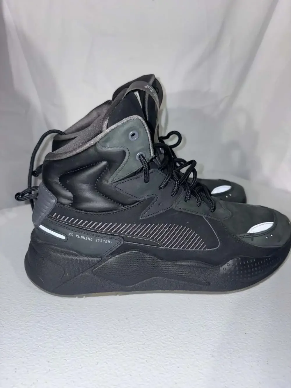 Puma RS-X Mid Militia 'Black Asphalt' High-Top Sneakers 380414-01